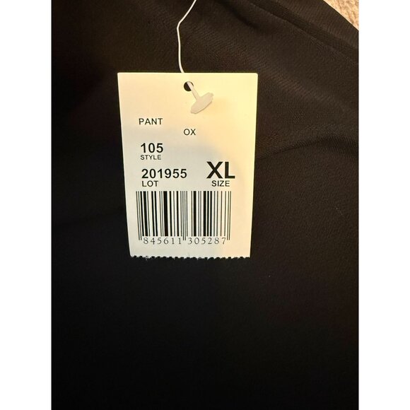 Cabi Women's Black Pull On Wide Leg Stretchy Pants XL Elastic Waist Dressy - Picture 4 of 8